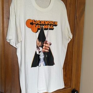 Clockwork Orange Graphic T-Shirt - White